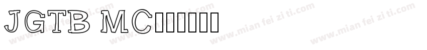 JGTB MC字体转换